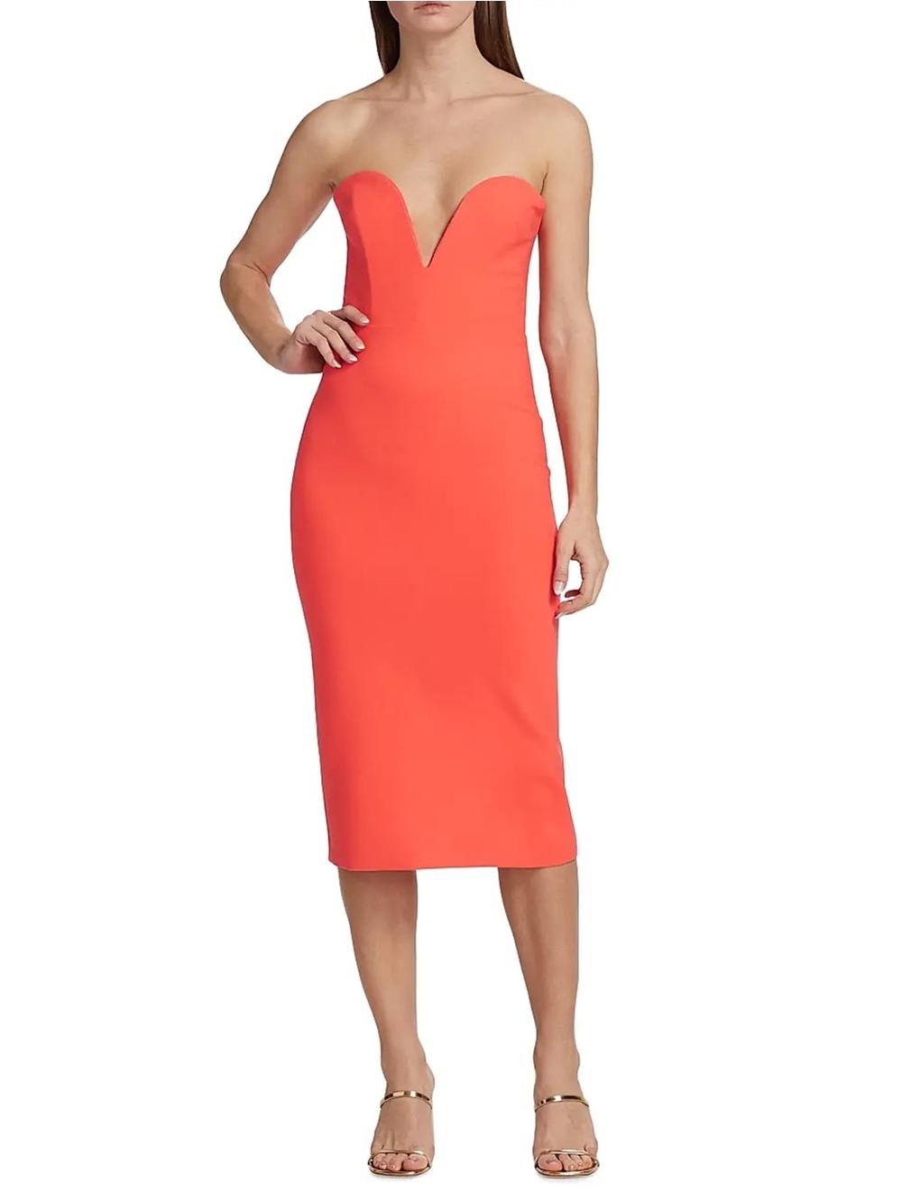 Veronica Beard - Colebrooke Dress - Coral